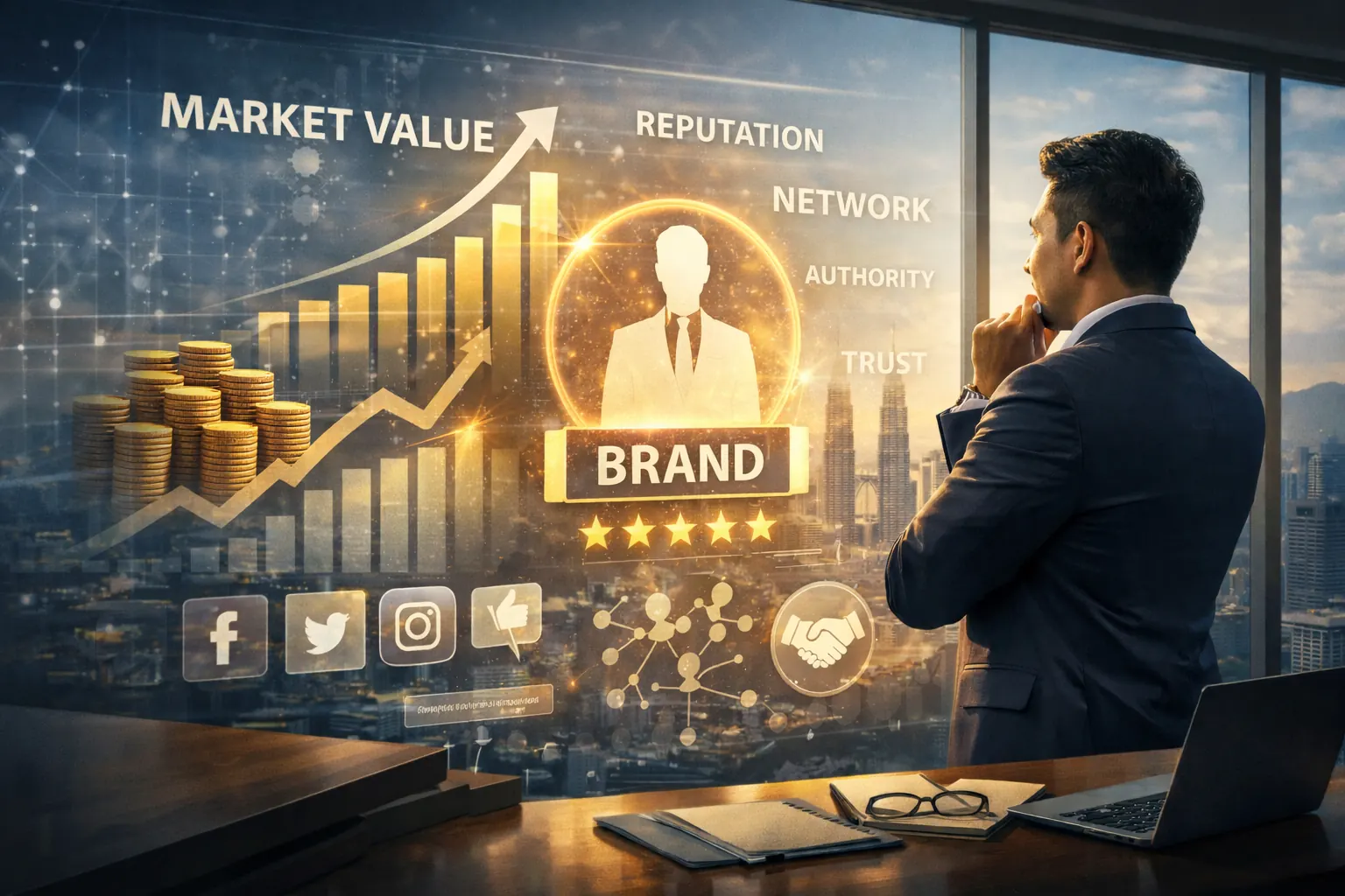 Positioning - Personal branding visual